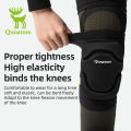 Qunature Ski Knee Pads Shockproof Thickened Sponge Pad Snow Sports Protective Gear Elastic Breathable Anti-fall Skating Outdoor Sports Knee Protector. 