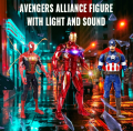 30cm SuperHero Iron Man Avengers Action Figure Toys Endgame HulkBuster Captain America Spiderman boy toy. 