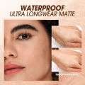 O.TWO.O Longwear Base Liquid Foundation Without Transfer Waterproof Oil Control High Coverage Ultra-natural Finish Suitable For Combination/Oily Skin Types With SPF30 PA+++ 30ml. 