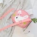 【Happier】Hot selling Bags and Travel Kids bag Girls Cute Children 3D Cartoon Bunny Pattern Shoulder Messenger Handbags Kids Girls Small PU Leather Crossbody Bags. 