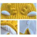 Dear Ear Baby Beanie Hat Winter Autumn Infant Bonnet For Baby Girls Beanie Hats 0-3yrs. 