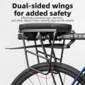 ROCKCBROS Bicycle Rear Rack Multi-Functional Aluminum Alloy Durable With Fender Unieversal Road Bike MTB Quick Release Bicycle Carrier. 
