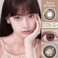 Mrs.H 14.2mm color lens big eyes soft contact lenses power 0.00 8.00 natural brown grey colors yearly usage. 