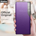 Phone Case for Samsung Galaxy M35 Window Flip Leather Cases Smart Transparent View Housing Casing Hp for Samsung Galaxy M35 Cover Cases.