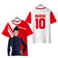 3D Printed Blue Lock Isagi Yoichi Chigiri Hyoma Cosplay Team Men Short Sleeve Bastard Munchen Fashion Casual Sports Shirt Oversize Football Jersey Training Uniform. 