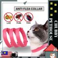 ADJUSTIBLE FLEA COLLAR LICE MITES COLAR PREVENTION AGAINST BOLEH LARAS. 