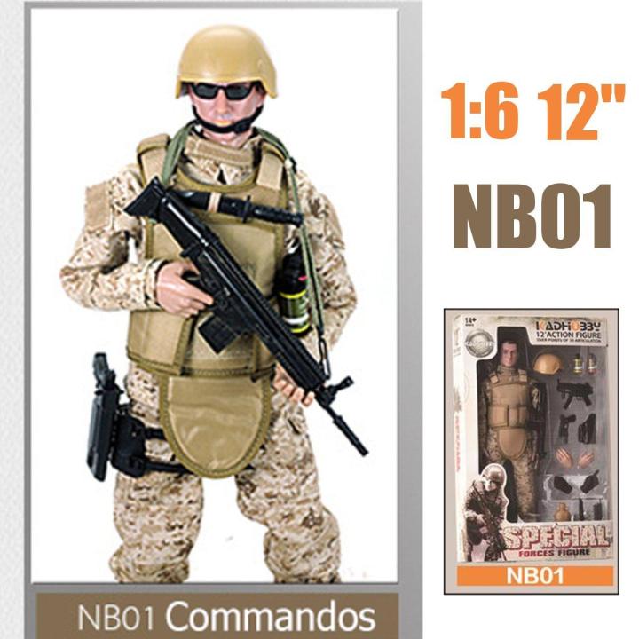 Hwydo 12 1/6 Militaire Leger Combat Woestijn ACU Soldaat Actie Figuur Model Speelgoed NB04