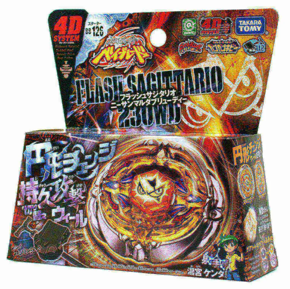 Estima Beyblades BB126 Metal Fusion Flash Sagittario Starter Set Daraz.pk