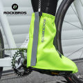 ROCKBROS Waterproof Cycling Shoe Covers Creative Reusable Reflective Motorcycle Cycling Bike Rain Boot Shoes Covers Rainproof. 