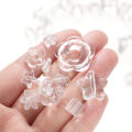 St. kunkka 10Pcs Acrylic Transparent Beads Variety Transparent Mixed Beads Made For DIY Beaded Bracelet Necklace. 