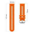 20Mm silicone sports replacement smart watch strap bracelet for COROS PACE 2/APEX 2. 