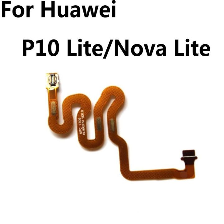 For Huawei P10 Lite / Nova Lite Home Button Fingerprint key Flex Cable Sensor Touch ID Connector Repair Part