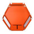 6 Side Children Baby Kids Playpen Play Pens Room Divider Heavy Duty Foldable - Orange. 