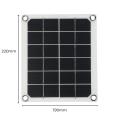 20W Solar Panel Portable 12V Solar Panel Charger Battery -. 