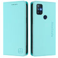 lthmy for OnePlus Nord N10 5G cover leather wallet flip cover with card holder kickstand magnetic closure phone case.