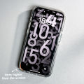 Vorix Sanptoch For Magsafe Invisible Stand Phone Case For iPhone 15 / 14 / 13 / 12 Pro Max Clear Shockproof Bumper Cover For iPhone 15 Pro Transparent Protection Casing With Camera Lens Holder. 