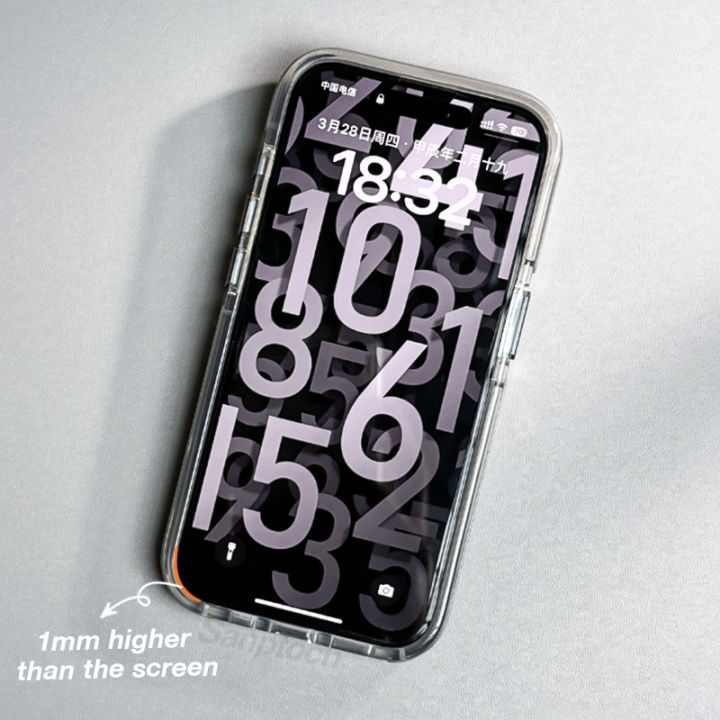 Vorix%20Sanptoch%20For%20Magsafe%20Invisible%20Stand%20Phone%20Case%20For%20iPhone%2015%20/%2014%20/%2013%20/%2012%20Pro%20Max%20Clear%20Shockproof%20Bumper%20Cover%20For%20iPhone%2015%20Pro%20Transparent%20Protection%20Casing%20With%20Camera%20Lens%20Holder%20-%20Image%206