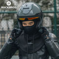 ROCKBROS Motorcycle Face Mask Windproof Warm Balaclava Outdoor Thickened Fleece Hat Mask Cycling Headgear Hood For Men Women. 