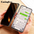 2pieces Privacy Glass for Vivo X200 Pro Screen Protector Tempered Glass for Vivo X200 Pro Full Screen Cover Privacy Film Phone Case.