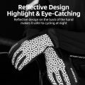 ROCKBROS Bicycle Gloves Touch Screen Thermal Fleece Climbing Skiing Bike Gloves Men Women Windproof Warm Cycling Gloves. 