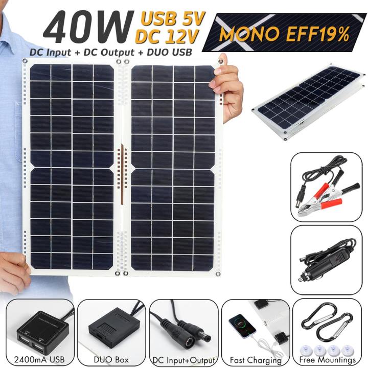 40W%2012V%20New%20Foldable%202%20in%201%20Mono%20Solar%20Power%20Charging%20Panel%20Dual%20Universal%20Serial%20Bus%20Outdoor%20Camping%20-%20-%20Image%204
