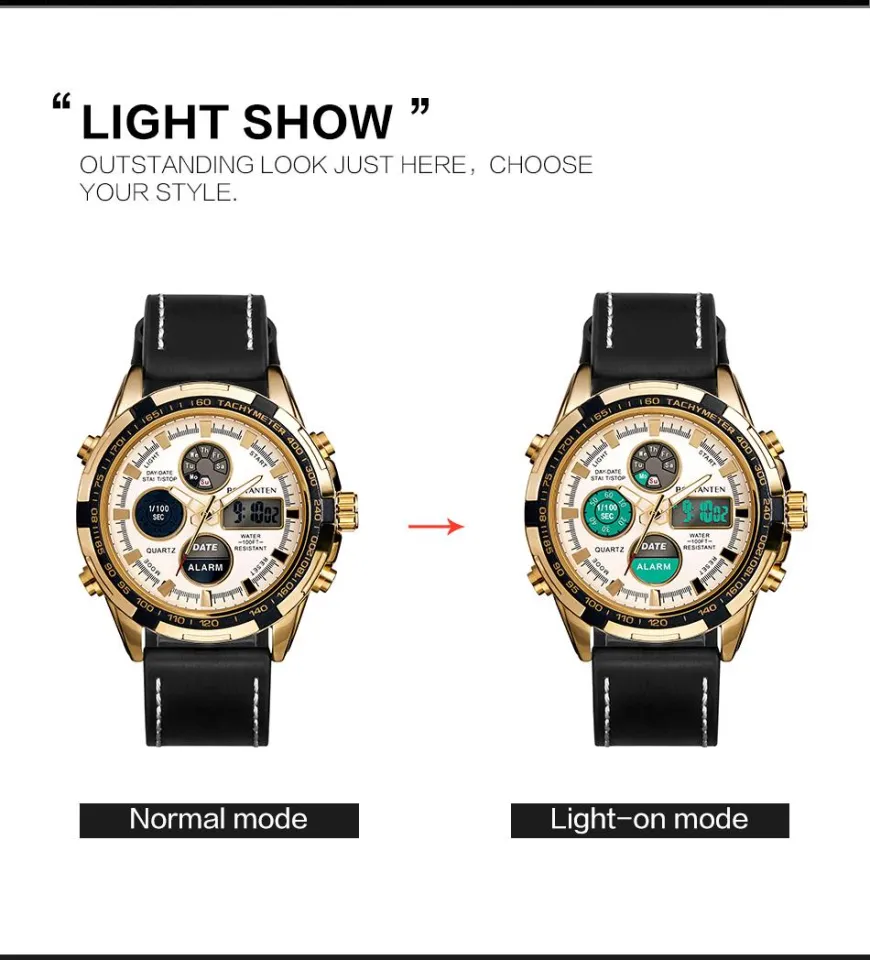 Bostanten Men's Watch On Sale Waterproof business Watches For Men