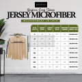 (P1) Jersey Plain Microfiber Long Sleeve Round Neck Size : S-5XL Women Muslim Wear / T-shirt Unisex. 