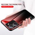 For Y03T Y28S Y03 03Y Y 03 Vivo Y28 Y100 VivoY03 2024 4G 5G Phone Tempered Glass TPU Gradient Painted Anti Scratch Shockproof CaseShockproof Matte Soft Silicone Back Cover Casing. 