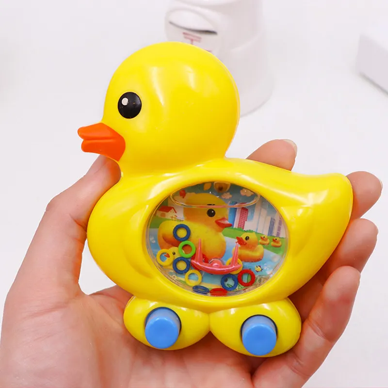 I LOVE DADDY&MUMMY-Yellow Duck Pikachu Vintage Water Ring Child