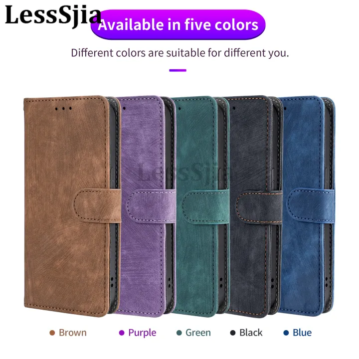 Phone%20Flip%20Cover%20for%20Realme%20Note%2050%204G%20Back%20Cover%20RFID%20Blocking%20Bumper%20Soft%20Silicone%20Card%20Holder%20Leather%20Texture%20Bracket%20for%20Realme%20Note%2050%20Phone%20Casing%20-%20Image%204
