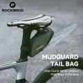 ROCKBROS Bicycle Tail Bag 0.4L Capacity Compact Quick Release Polyester with Fender Road Bike MTB Bike Accessories. 