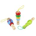 【Happier】 FUN Toys Colorful Wooden Trumpet Bugle Educational Toy Gift For Kids Early Education Learning And Education Toys. 