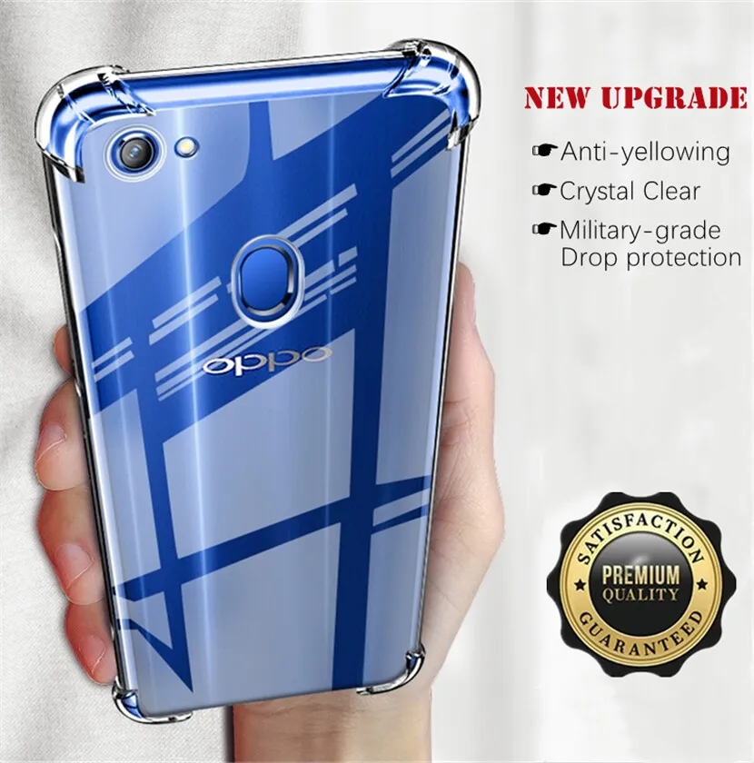 lthmy for OPPO F5 Youth CPH1725 Soft Gel Jelly Case Transparent