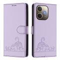 xprmy for OPPO A5 Pro 4G Cartoon Cat Phone Case Leather Wallet Flip Cover Strap. 