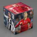 messi the maldives cristiano ronaldo football basketball stars Kobe Bryant surrounding third order rubik's cube puzzle Normal shipment. 