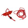 NEW Bearded Dragon Wing Rope Kolar Tali Iguana Harness Collar Set Adjustable Lizard Walking Leash. 