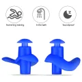 Homestar 1 Pair Diving Water Sports Swimming Accessories With Collection Box Soft Waterproof Earplugs Dust-Proof Ear Silicone Sport Plugs. 