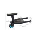 Stroller Board Toddler Buggys Board Wheel Board Skateboard for Prams Joggers.