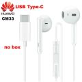 Original Cm Earphone Usb Type c In Ear Mic Headset For Huawei Mate P Pro Xiaomi s x Mi se. 