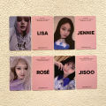 BLACKPINK Early Bird Photo Cards Fan Club Blink Lomo Cards Lisa Jisoo Rose Jennie Photo Cards 4 Per Set. 