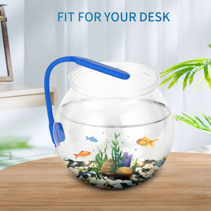 Seven%20Master%2021CM%2018CM%2013CM%20High%20Quality%20Round%20Transparent%20Plastic%20Fish%20Tank%20Aquarium%20Bowl%20-%20Image%207