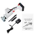 21V 2000mAh New Reciprocating Electric Saw Cordless Metal Wood Cut-ting Power Tool -. 