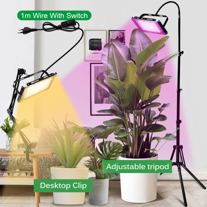 Hunta%2050W%20100W%20150W%20Upgrade%20LED%20Full%20Spectrum%20Plant%20Light%20Sunlight%20Grow%20Lights%20For%20Indoor%20Plants%20Greenhouse%20Veg%20and%20Bloom%20With%20Plug%20-%20Image%202