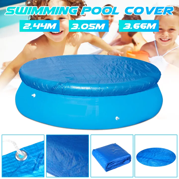 8/10/12ft Summer Highquality Round Swimming Pool Cover PE Protector ...