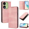 lthmy for itel P55 5G Wallet Case Vintage Leather Cover with Card Holder Kickstand Magnetic Closure Flip Case. 