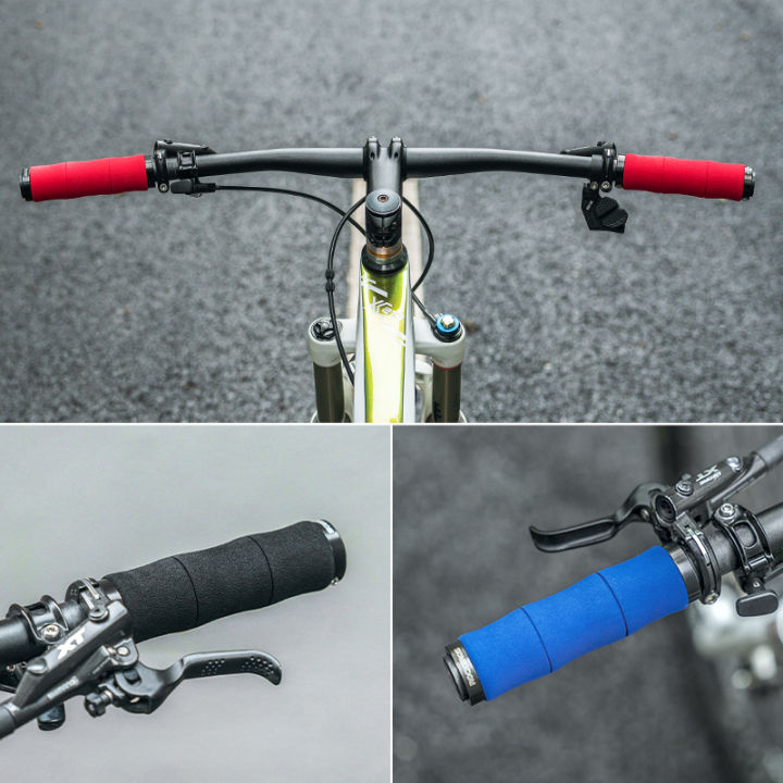 ROCKBROS%20Bike%20Handlebar%20Anti-slip%20Shock-absorbing%20Bilateral%20Lock%20Bicycle%20Grip%20Comfortable%20EVA%20Sponge%20Mountain%20Road%20Bike%20MTB%20Cycling%20Accessories%20-%20Image%203