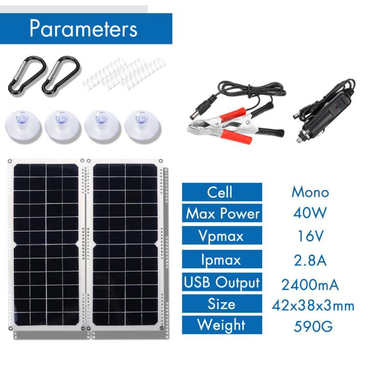 40W%2012V%20New%20Foldable%202%20in%201%20Mono%20Solar%20Power%20Charging%20Panel%20Dual%20Universal%20Serial%20Bus%20Outdoor%20Camping%20-%20-%20Image%205