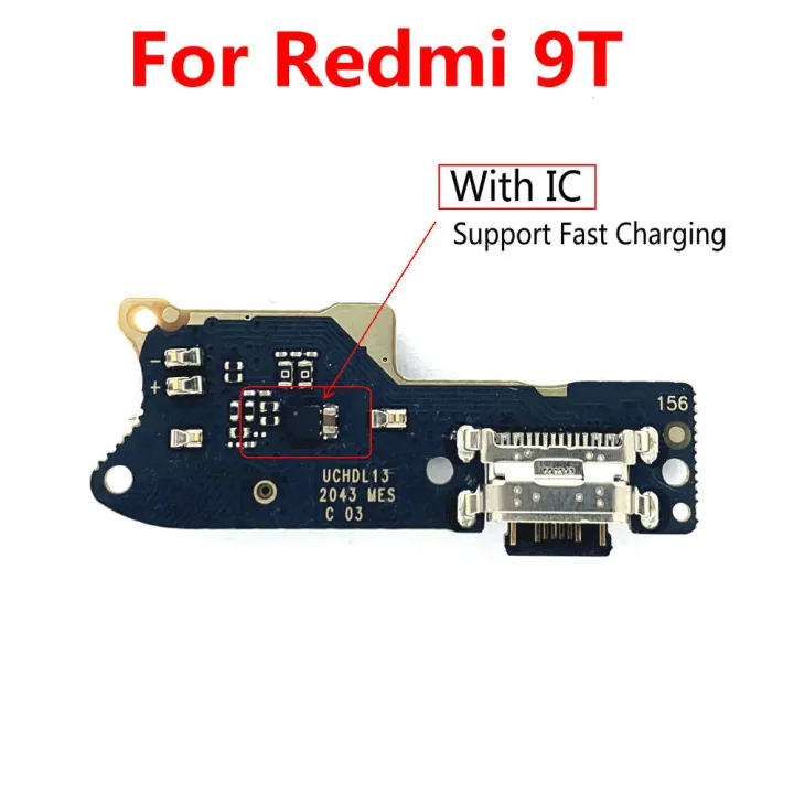 For%20Xiaomi%20Redmi%209T%20USB%20Charging%20Port%20Mic%20Microphone%20Dock%20Connector%20Board%20with%20IC%20Fast%20Charging%20Flex%20Cable%20Replacement%20Parts%20-%20Image%202