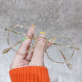 -0.75 -1.25 -1.75 -2.25 -2.75 Finished Myopia Women Round Anti Blue Light Nearsighted Glasses With Minus Grade. 
