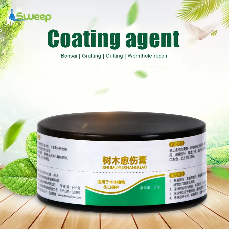 Géneric Tree Pruning Sealer, Bonsai Tree Pruning Sealer For Tree Wound, Pruning Cutting Paste With Brush, Waterproof Pruning Compound
